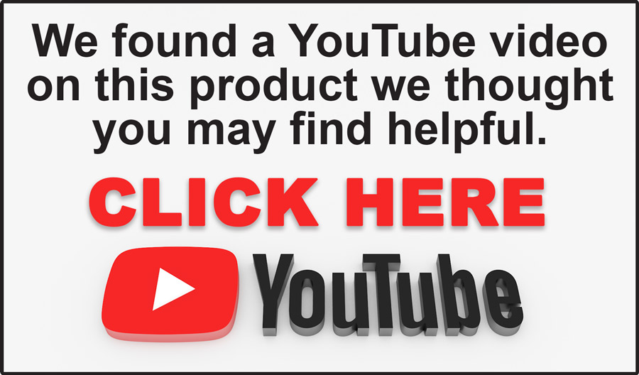 We found a YouTube video on this product we thought you may find helpful. Click here to see the video.  image