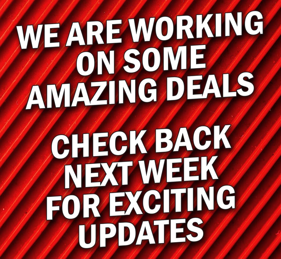 amazing deals coming soon!