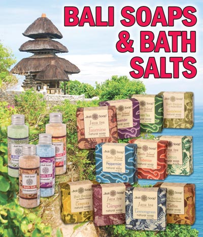 Exotic Soaps and Bath Salts from Bali for $1.99 - Lots of exotic scents