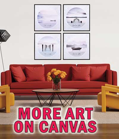 More Art on Canvas – $6 to $29