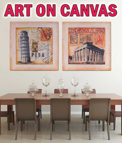 Fine Art reproductions on Canvas - $55 to $89 - Huge Variety