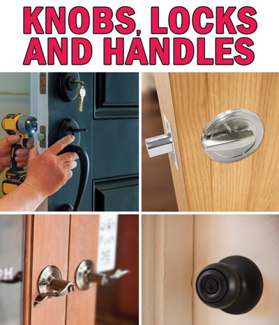 Knobs, Locks, and Handles