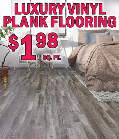 Luxury Vinyl Plank Flooring $1.98 a square foot