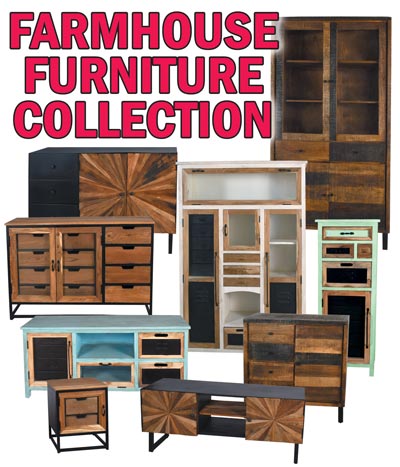 Farmhouse Furniture Collection - modern Americana Classics made of Reclaimed Wood