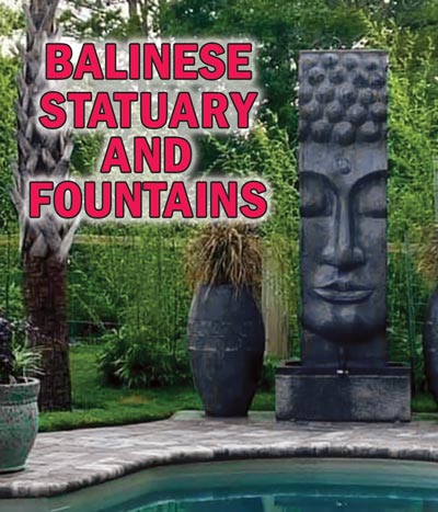 Balinese Statuary and Fountains