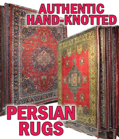 Authentic Hand Knotted Persian Rugs